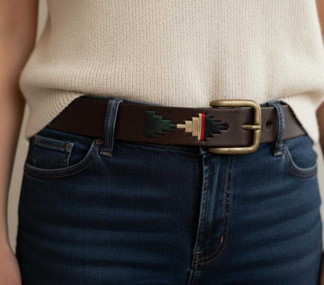 Roble Leather Polo Belt - Image 6