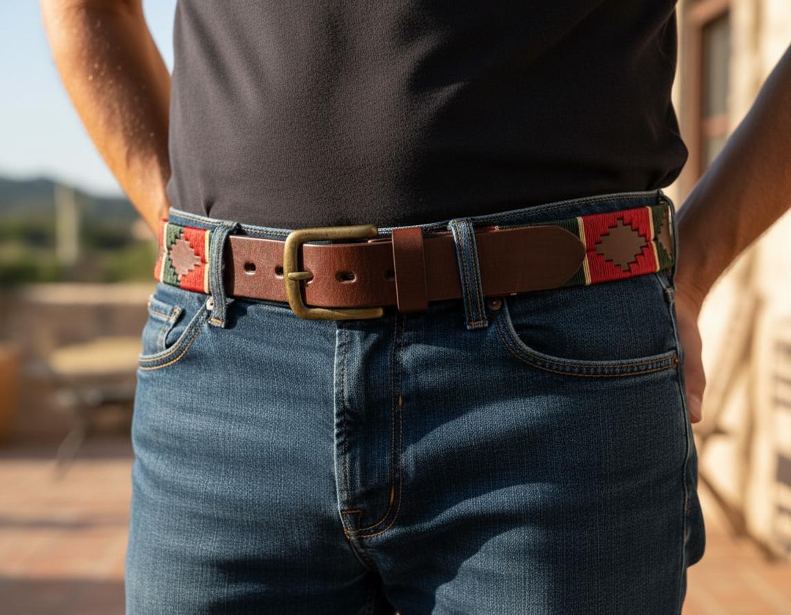 Gaucho Leather Polo Belt - Image 6