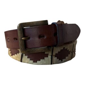Maiz Leather Polo Belt